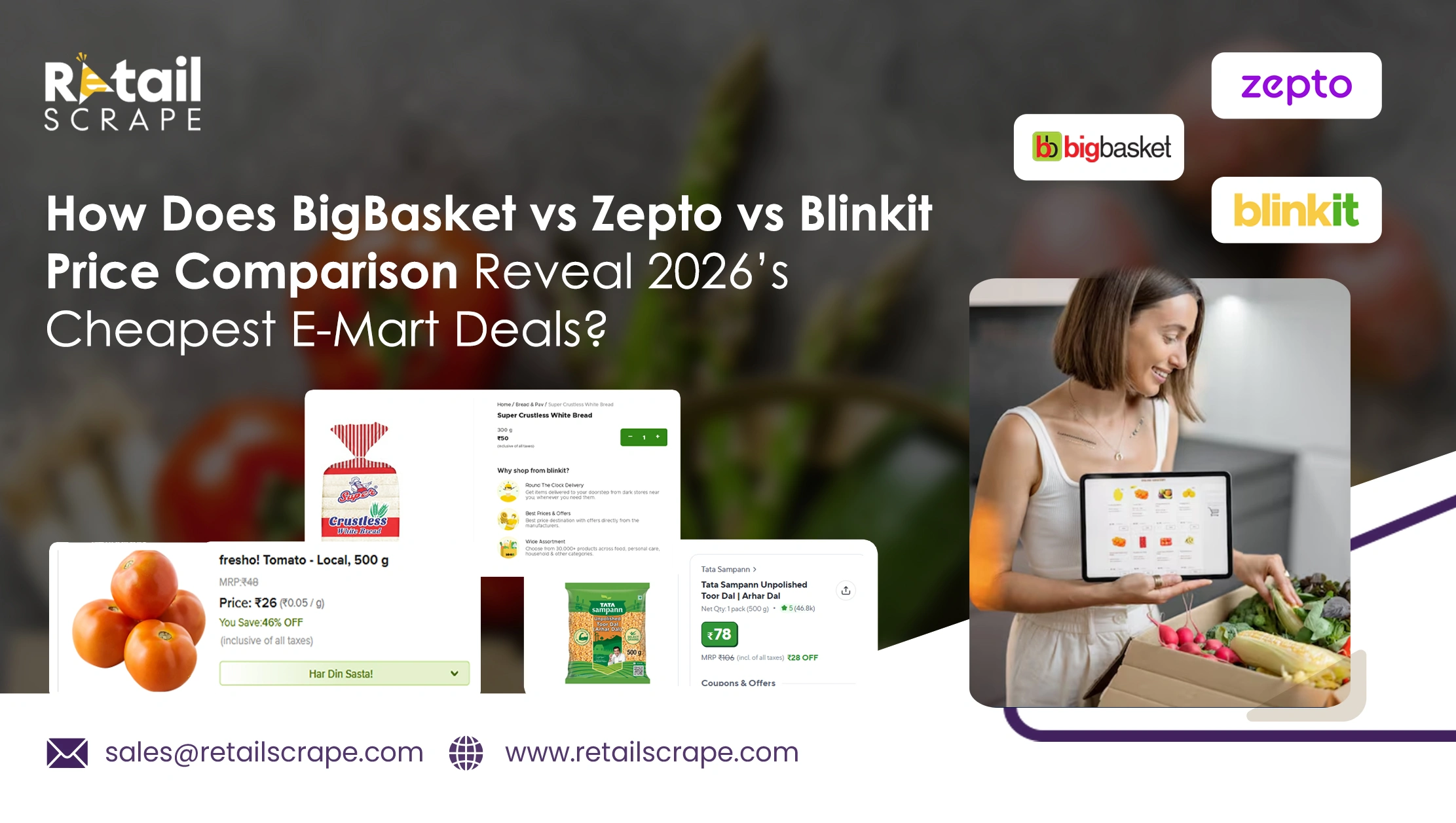 How Does BigBasket vs Zepto vs Blinkit Price Comparison Reveal 2026’s Cheapest E-Mart Deals?  